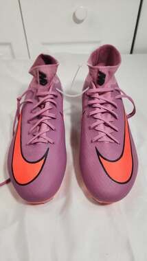 Nike Air Zoom Mercurial Superfly 9 Elite FG "Voltage Purple" Soccer Cleats